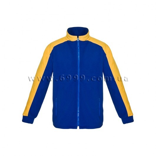 Куртка "Флис-2", сине-желтая
