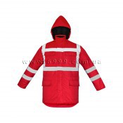 Куртка "103", красная+СО лента