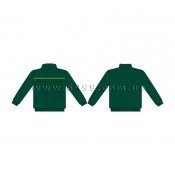 Куртка "Профи", тк."Дефенса", зеленая