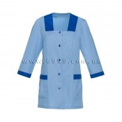 Куртка "Дана" (ж), васильковая+синяя отделка