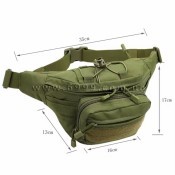 Сумка-бананка поясна, хакі