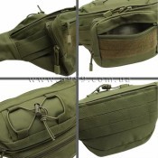 Сумка-бананка поясна, хакі