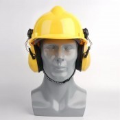 Навушники "HELMET" на каску, жовтий