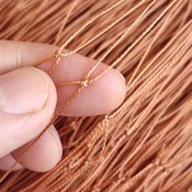 Сітка протидронова "1,5*100м", коричневий