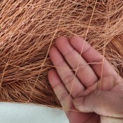 Сітка протидронова "1,5*100м", коричневий