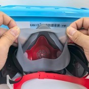 Напівмаска "Si" 7102, синій