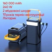 Повербанк "61155", 160000mAh, 240W