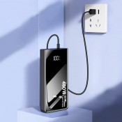 Повербанк "Black Meteorite-20", 20000mAh, 480W, чорний