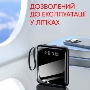 Повербанк-міні "Square", 20000mAh, 120W, чорний