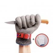 Рукавичка кольчужна "Червоний"